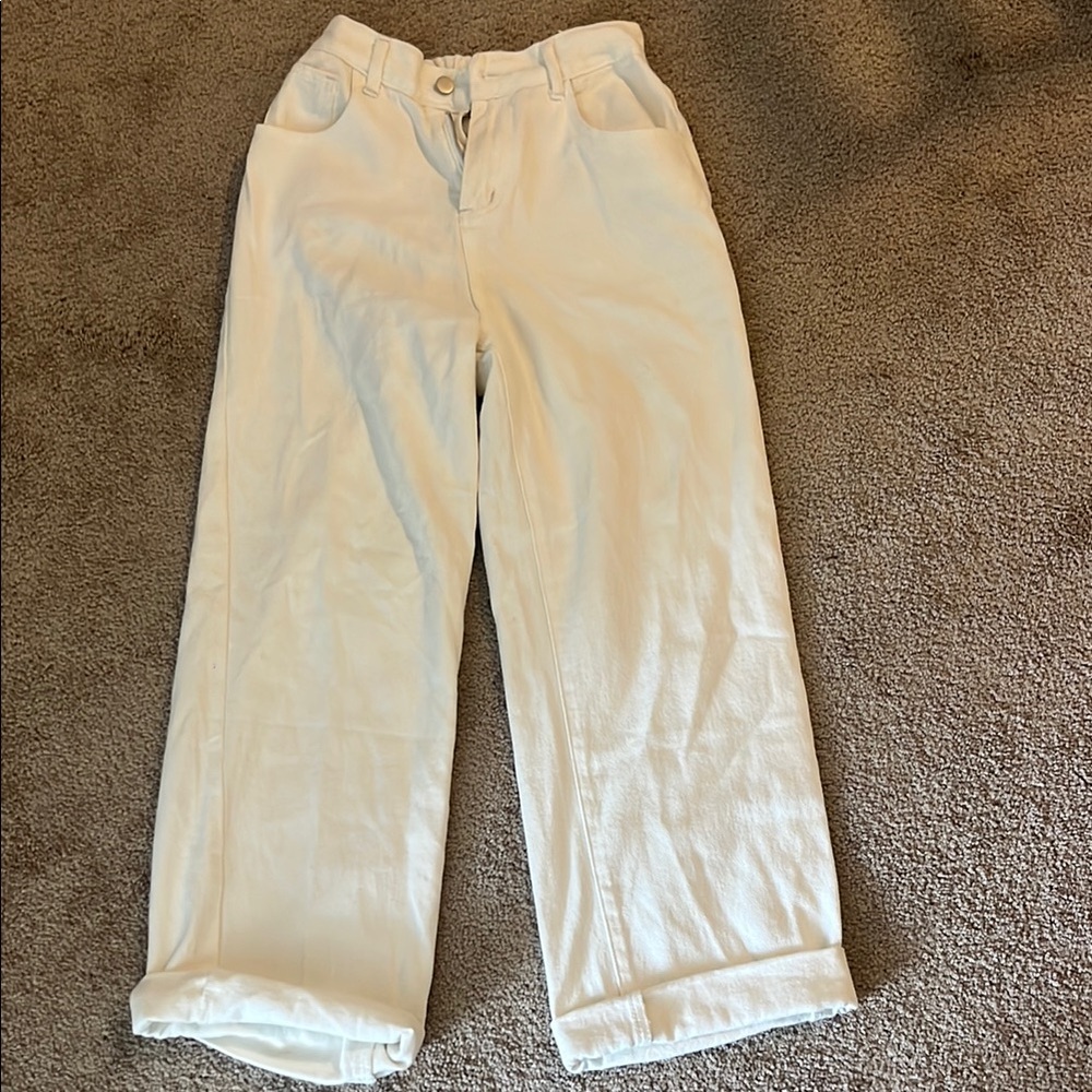 Casual White Pants